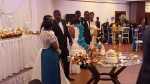 GBM’s daughter Thandi,  Chewe Mutanuka wedding – Bride and Groom cut the cake together