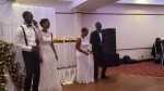 GBM’s daughter Thandi,  Chewe Mutanuka wedding – The Bridal party and the newly weds Chewe and Thandi Mutamuka have arrived with an amazing entrance. We also had a performance from Ma Africa