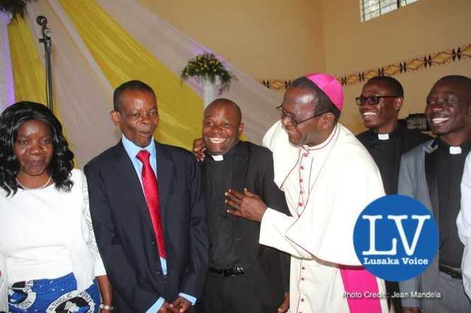 Lusaka Archdiocese Archbishop Telesphore George Mpundu