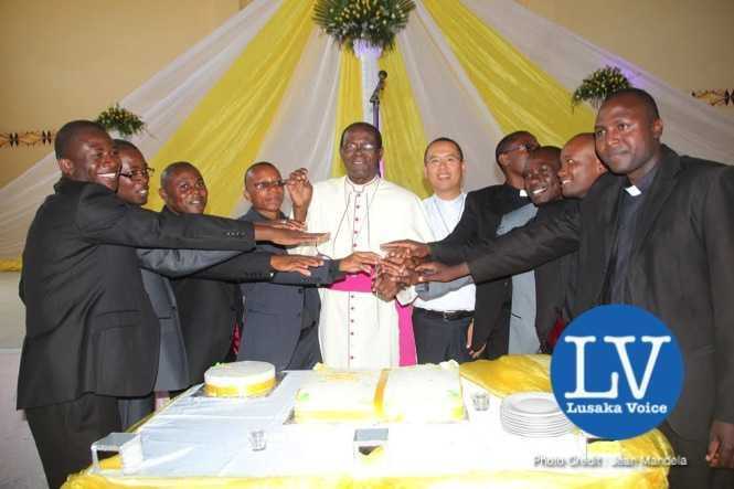 Lusaka Archdiocese Archbishop Telesphore George Mpundu