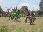 Shikaumpa Traditional Ceremony – The warriors with mimic fight