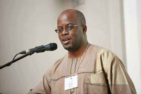 The Revd Robert Sihubwa speaks about the new Anglican Witness award for youth work. Photo Credit- Diocese of Toronto:Michael Hudson Anglican
