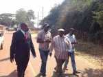 GBM in Lubansenshi Constituency in Luwingu, with my colleagues Hon Cornelius Mweetwa and Hon Garry Nkombo