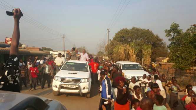 HH, GBM at Luanshya's Mikomfwa township 