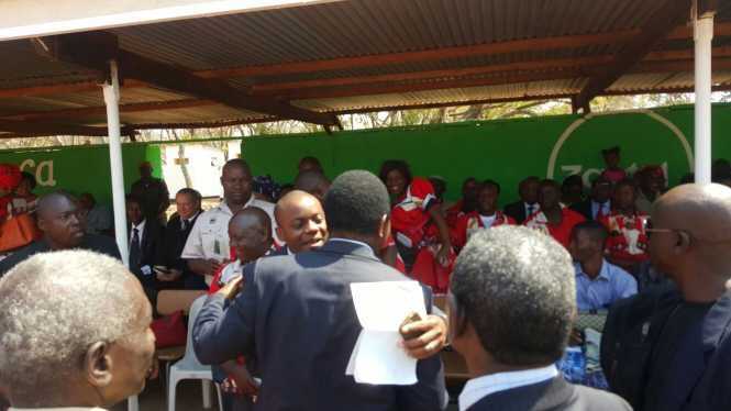 HH Meets other politicians at Kulamba Traditional Ceremony at Paramount Chief Kalonga Gawa Undi of the Chewa speaking people of Eastern Zambia, Malawi and Mozambique