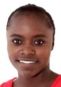 Zambian Netballer Elizabeth Bwalya