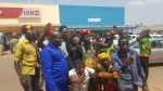HH mingles with youths and residents in Kasama,.