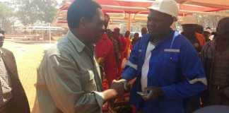 Hakainde Hichilema in kalumbila