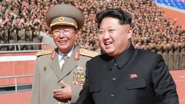 Gen Ri (left) was executed earlier this month, according to South Korean media