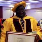 Honorary Doctorate – Doctor of Philosophy in Public Administration.