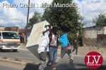 Some guys spotted along Matero- Lilanda carrying a fridge believed to have been looted. . – Lusakavoice.com