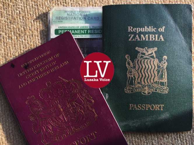 Zambia Dual Citizenship - credit Lusakavoice