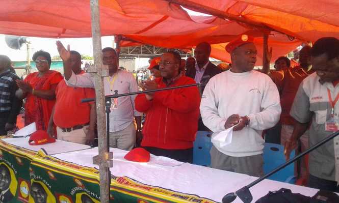 UPND rally at Changanamai grounds in Kitwe