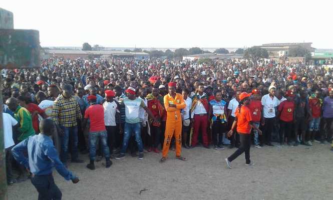 UPND rally at Changanamai grounds in Kitwe