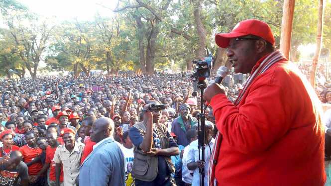 HH rally at Mpezeni Park - Chipaka, Eastern, Zambia.