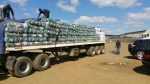 Truck load of PF Regalia, Toga, Material, Paraphernalia, Chitenge, Poster