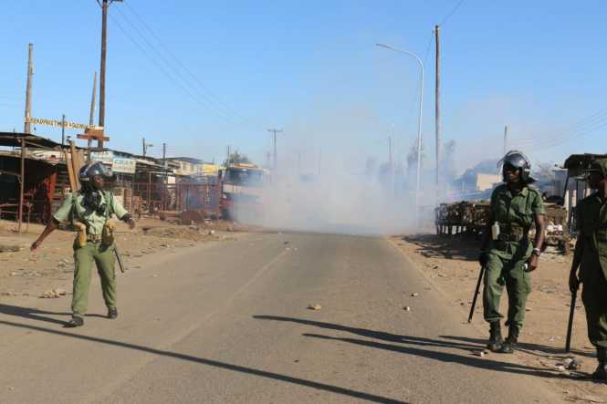 UPND  Mandevu Constituency tour disrupted by unruly PF Cadres, June 16th 2016