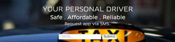 Request app via SMS..