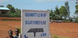 Gigawatt Solar Field in Burundi