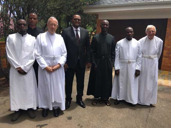 FUNERAL SERVICE FOR Brother CONSTATINO KAPUNGWE KAUNDA a Zambian national and a Belgian national Brother Antoine Colpaert