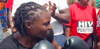 Catherine Phiri - Zambian boxer