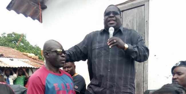 Chishimba Kambwili in his country wide tour to meet members in constituency in readiness for the coming by-elections