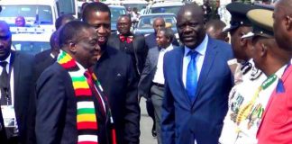 President Edgar Lungu and his Zimbabwean counterpart Emerson Mnangagwa